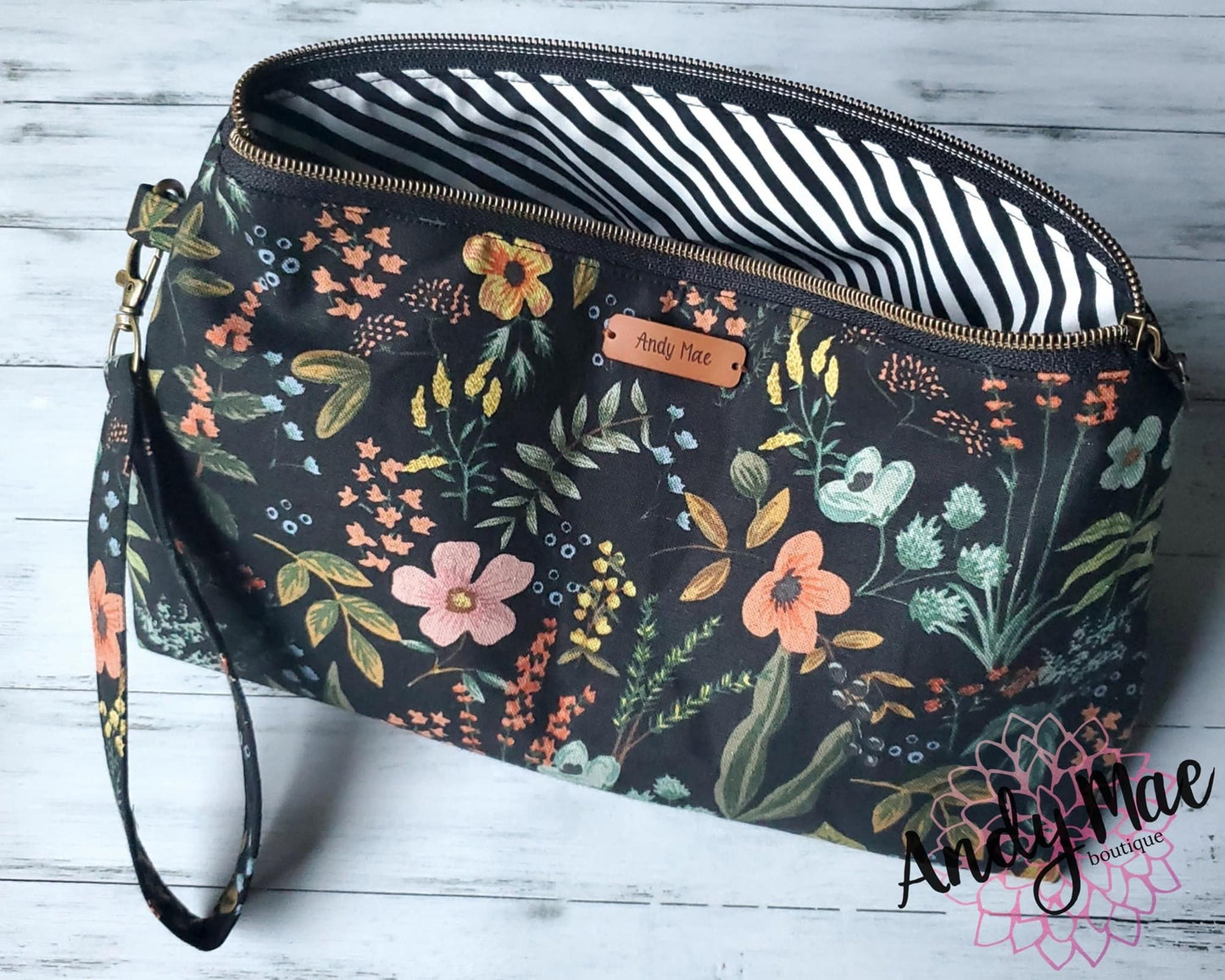Large Pouch with Wristlet