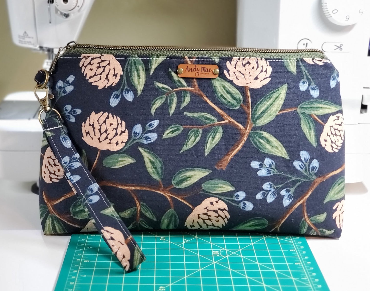 Large Pouch with Wristlet