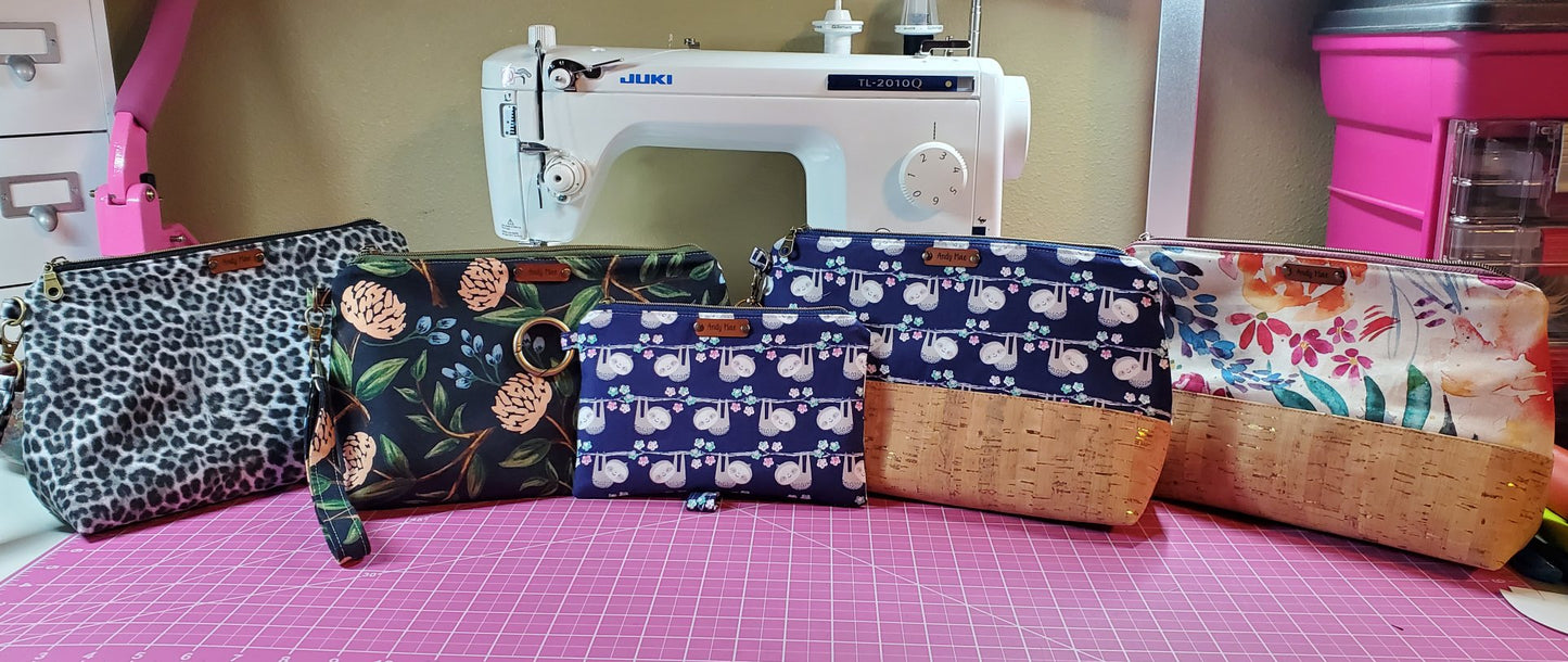 Large Pouch with Wristlet