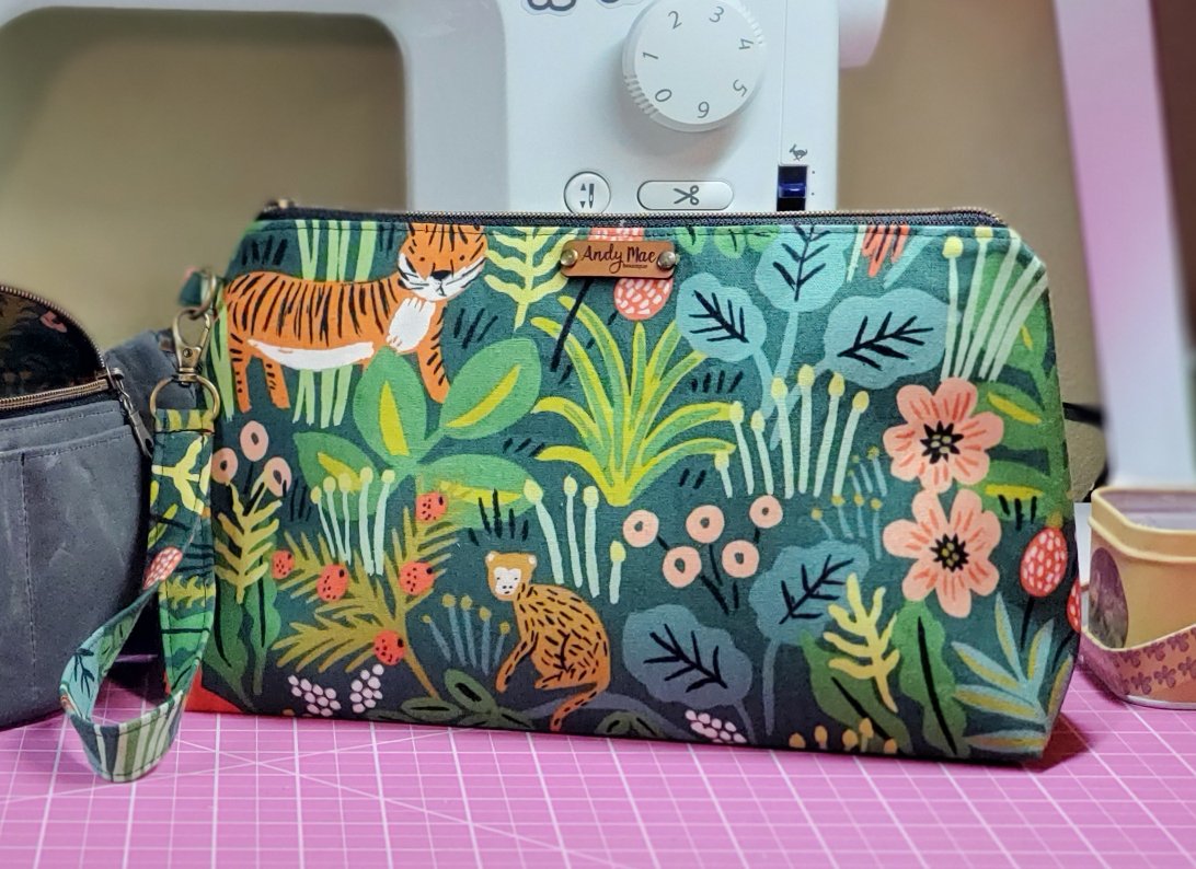 Large Pouch with Wristlet